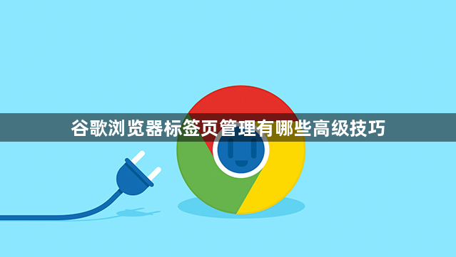 谷歌浏览器标签页管理有哪些高级技巧1