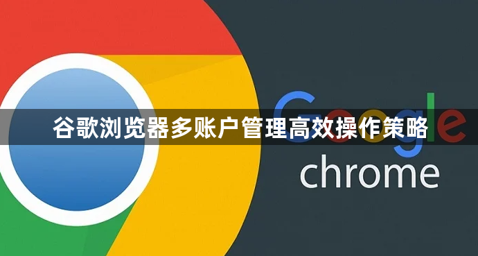 谷歌浏览器多账户管理高效操作策略1