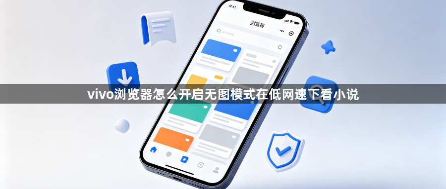 vivo浏览器怎么开启无图模式在低网速下看小说1