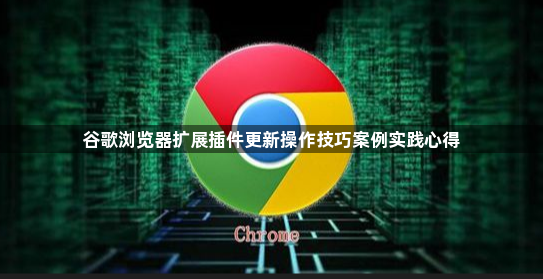 谷歌浏览器扩展插件更新操作技巧案例实践心得1