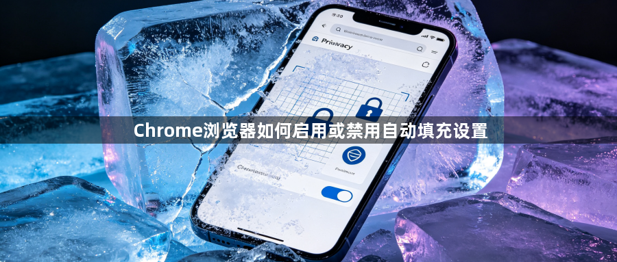 Chrome浏览器如何启用或禁用自动填充设置1