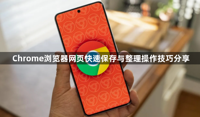 Chrome浏览器网页快速保存与整理操作技巧分享1