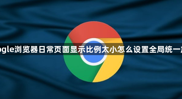 google浏览器日常页面显示比例太小怎么设置全局统一放大1