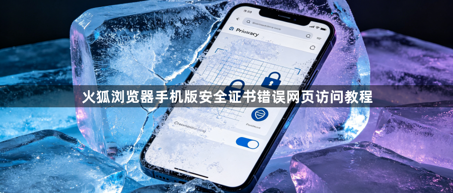 火狐浏览器手机版安全证书错误网页访问教程1