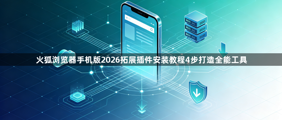 火狐浏览器手机版2026拓展插件安装教程4步打造全能工具1