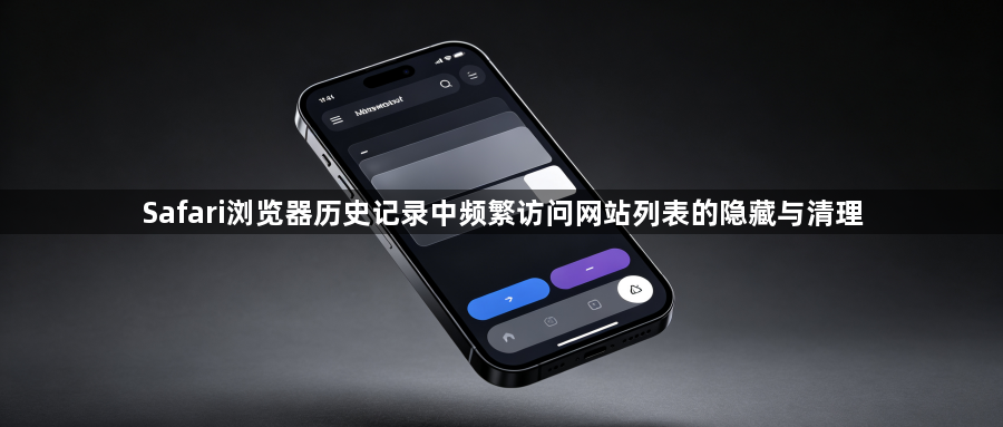 Safari浏览器历史记录中频繁访问网站列表的隐藏与清理1