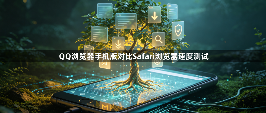 QQ浏览器手机版对比Safari浏览器速度测试1