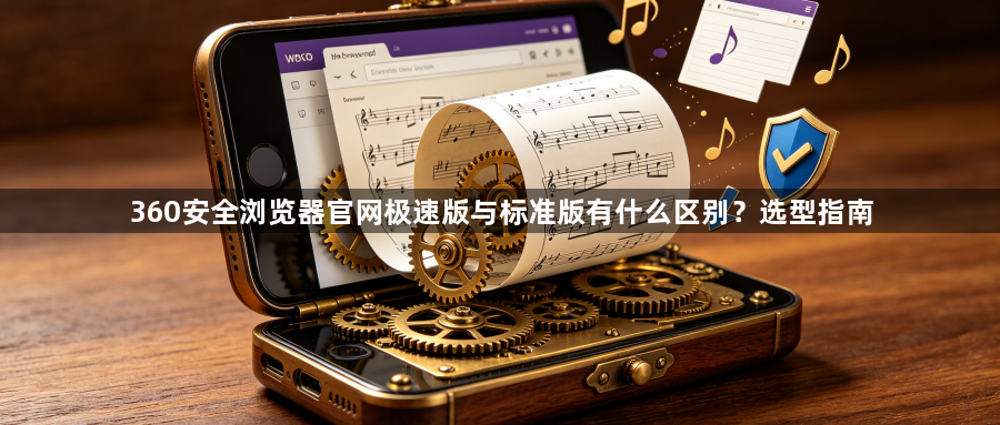 360安全浏览器官网极速版与标准版有什么区别？选型指南1