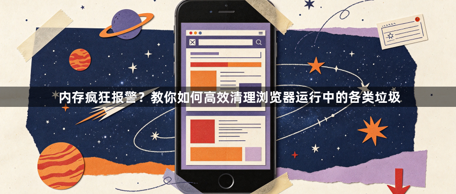 内存疯狂报警？教你如何高效清理浏览器运行中的各类垃圾1