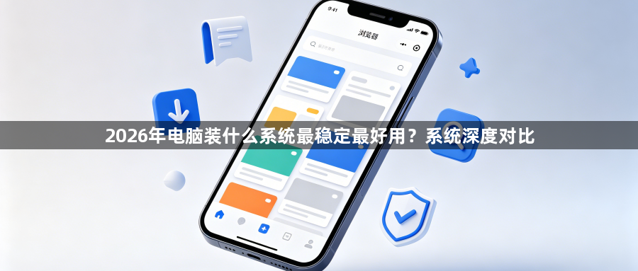 2026年电脑装什么系统最稳定最好用?系统深度对比1