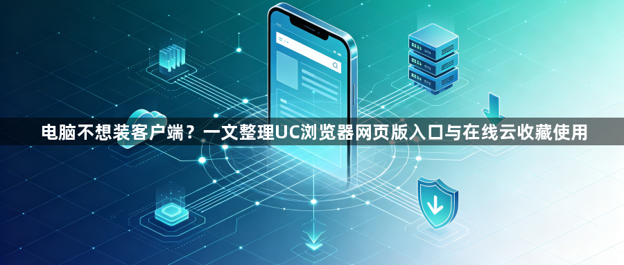 电脑不想装客户端?一文整理UC浏览器网页版入口与在线云收藏使用1