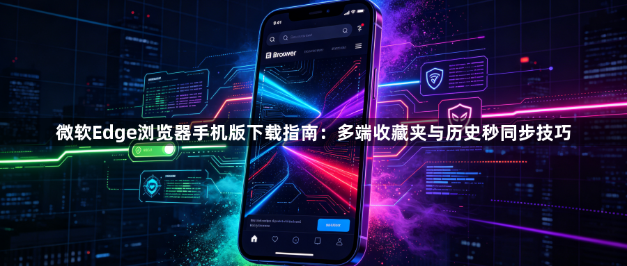 微软Edge浏览器手机版下载指南:多端收藏夹与历史秒同步技巧1