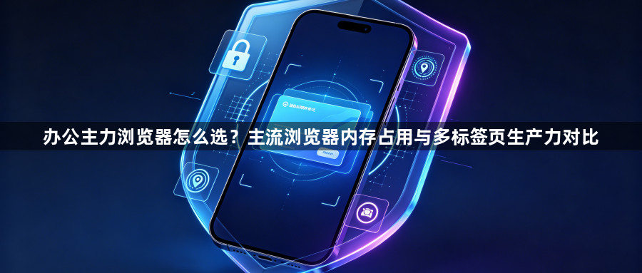 办公主力浏览器怎么选?主流浏览器内存占用与多标签页生产力对比1