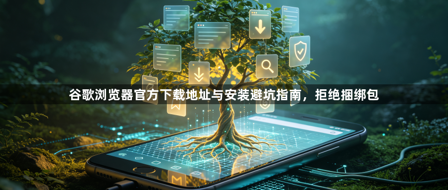 谷歌浏览器官方下载地址与安装避坑指南,拒绝捆绑包1
