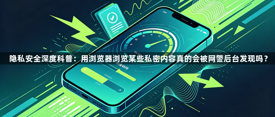 隐私安全深度科普:用浏览器浏览某些私密内容真的会被网警后台发现吗?1