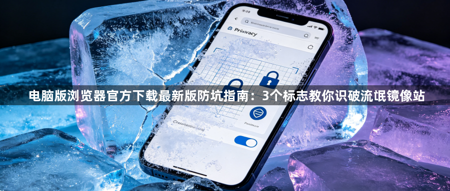 电脑版浏览器官方下载最新版防坑指南：3个标志教你识破流氓镜像站1