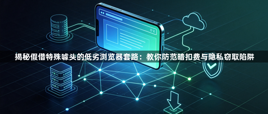 揭秘假借特殊噱头的低劣浏览器套路:教你防范暗扣费与隐私窃取陷阱1