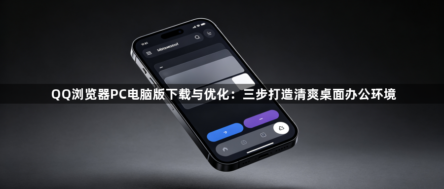 QQ浏览器PC电脑版下载与优化：三步打造清爽桌面办公环境1